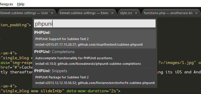 install package sublime text