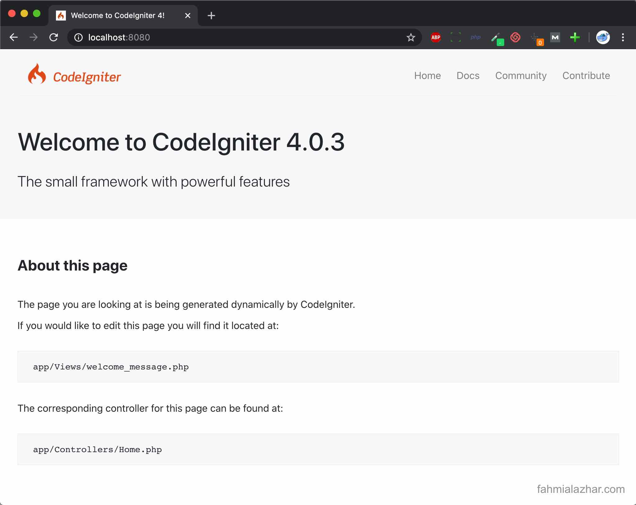 Tutorial Cara Install CodeIgniter 4 di Localhost dengan Composer
